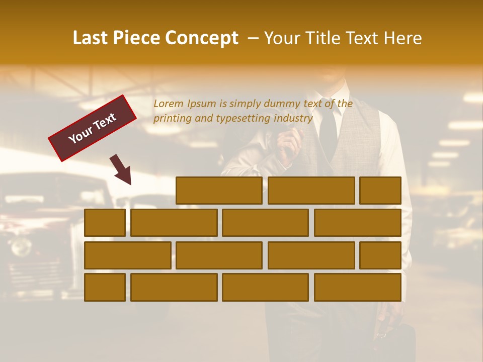Businessman Boss Successful PowerPoint Template