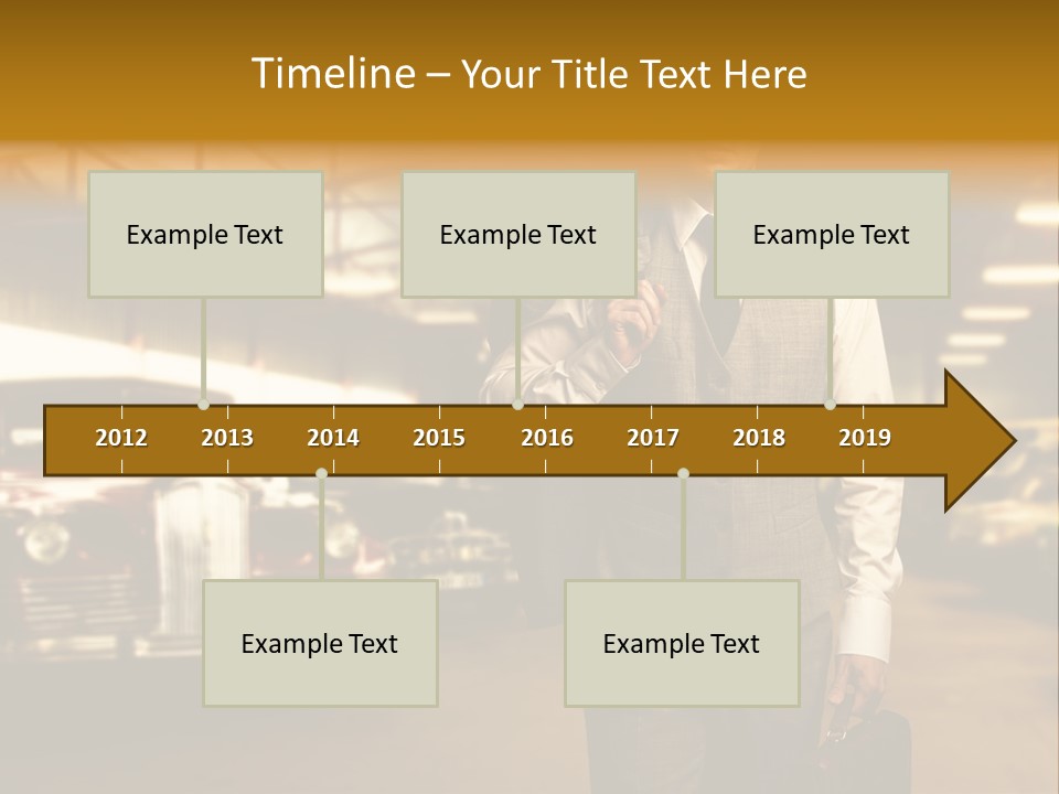 Businessman Boss Successful PowerPoint Template