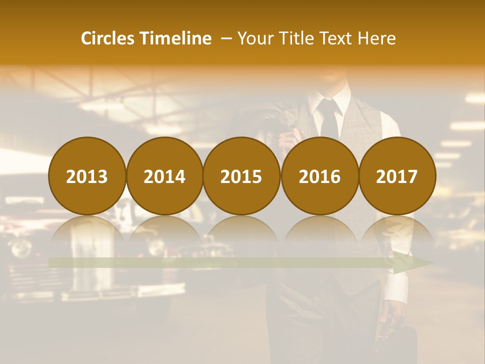 Businessman Boss Successful PowerPoint Template