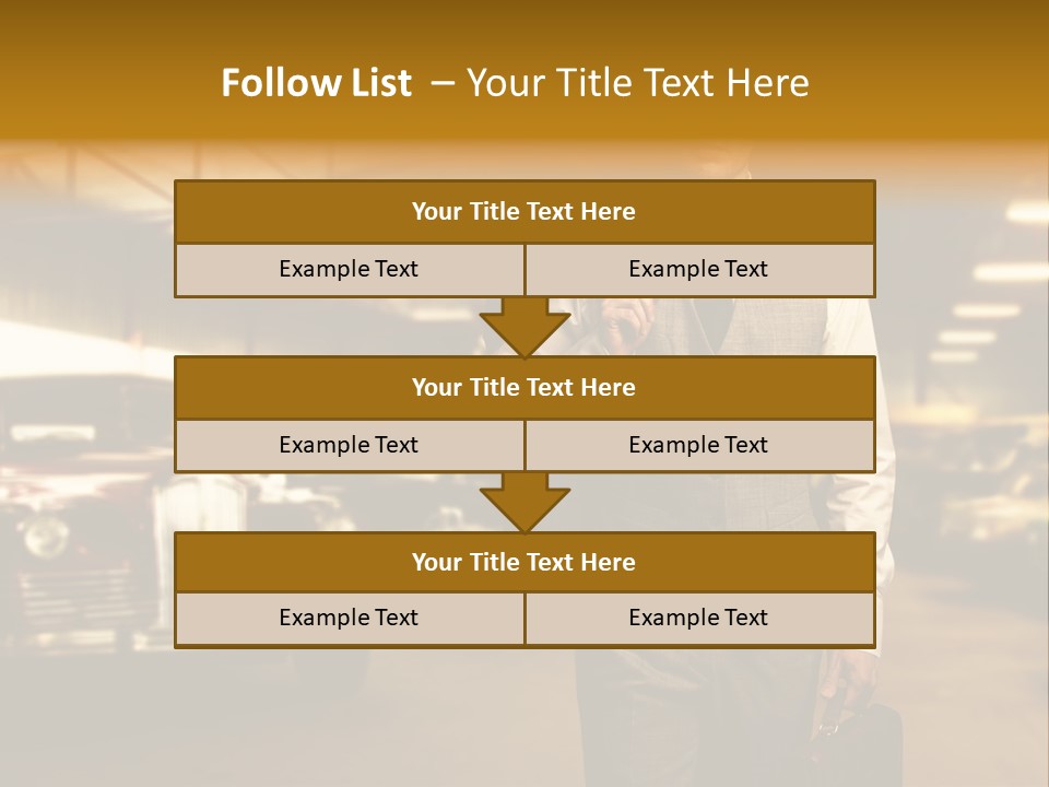 Businessman Boss Successful PowerPoint Template