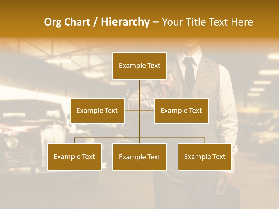 Businessman Boss Successful PowerPoint Template