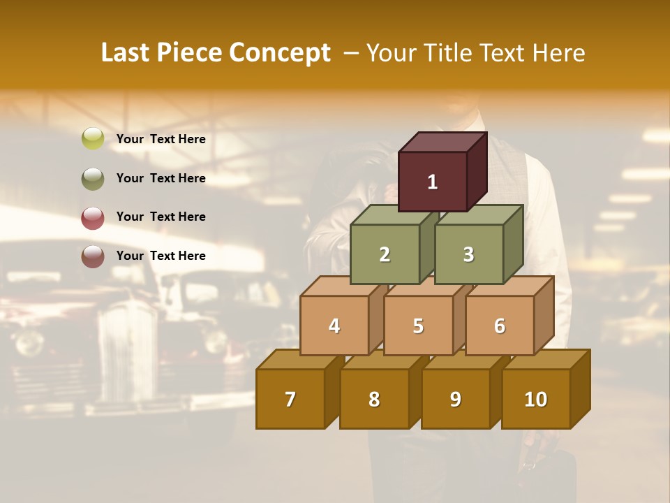 Businessman Boss Successful PowerPoint Template