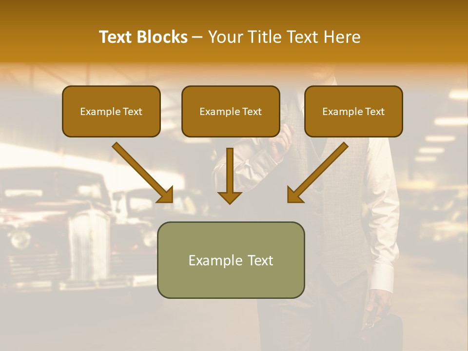 Businessman Boss Successful PowerPoint Template