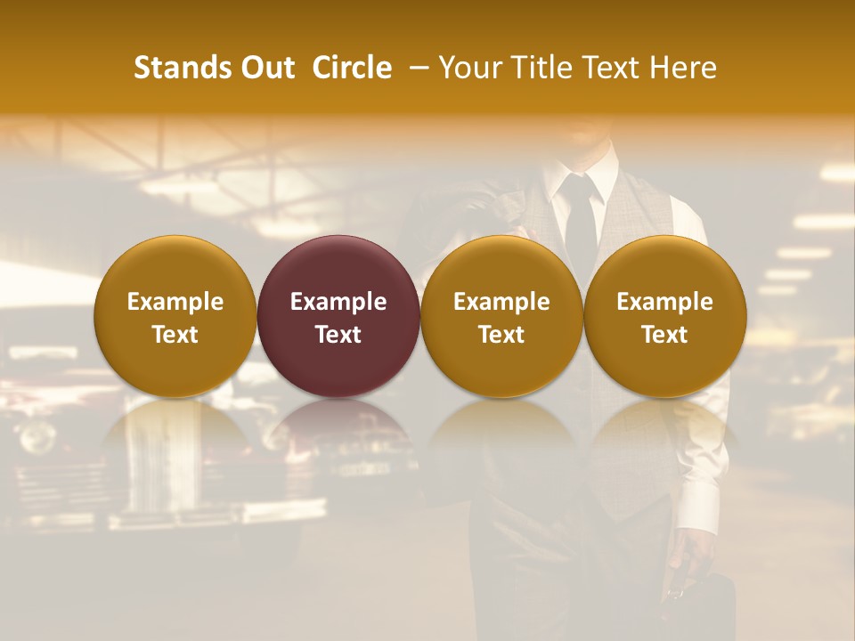 Businessman Boss Successful PowerPoint Template