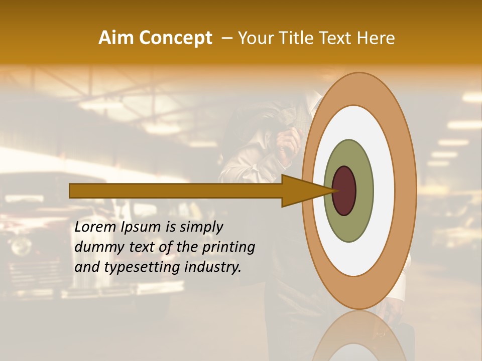 Businessman Boss Successful PowerPoint Template