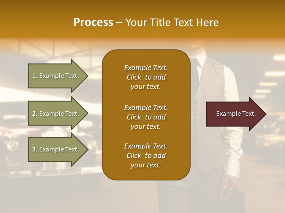 Businessman Boss Successful PowerPoint Template
