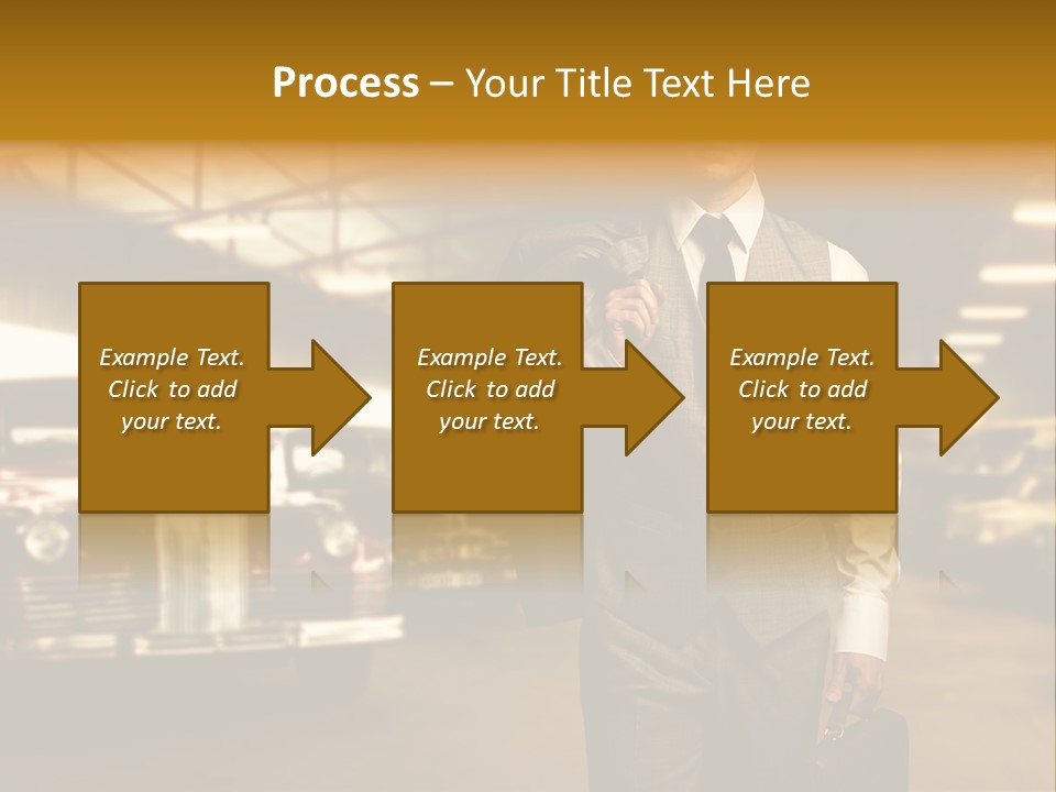 Businessman Boss Successful PowerPoint Template