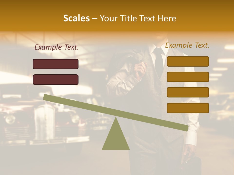 Businessman Boss Successful PowerPoint Template
