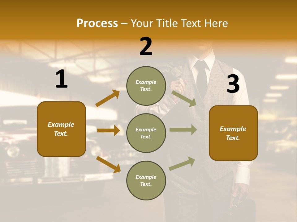Businessman Boss Successful PowerPoint Template