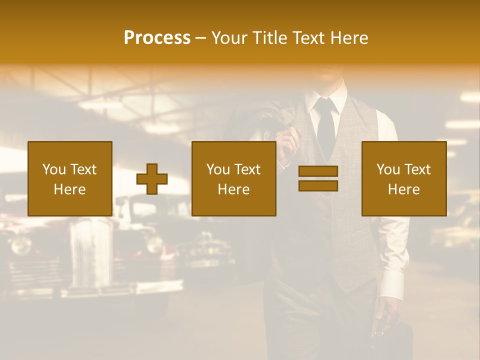 Businessman Boss Successful PowerPoint Template