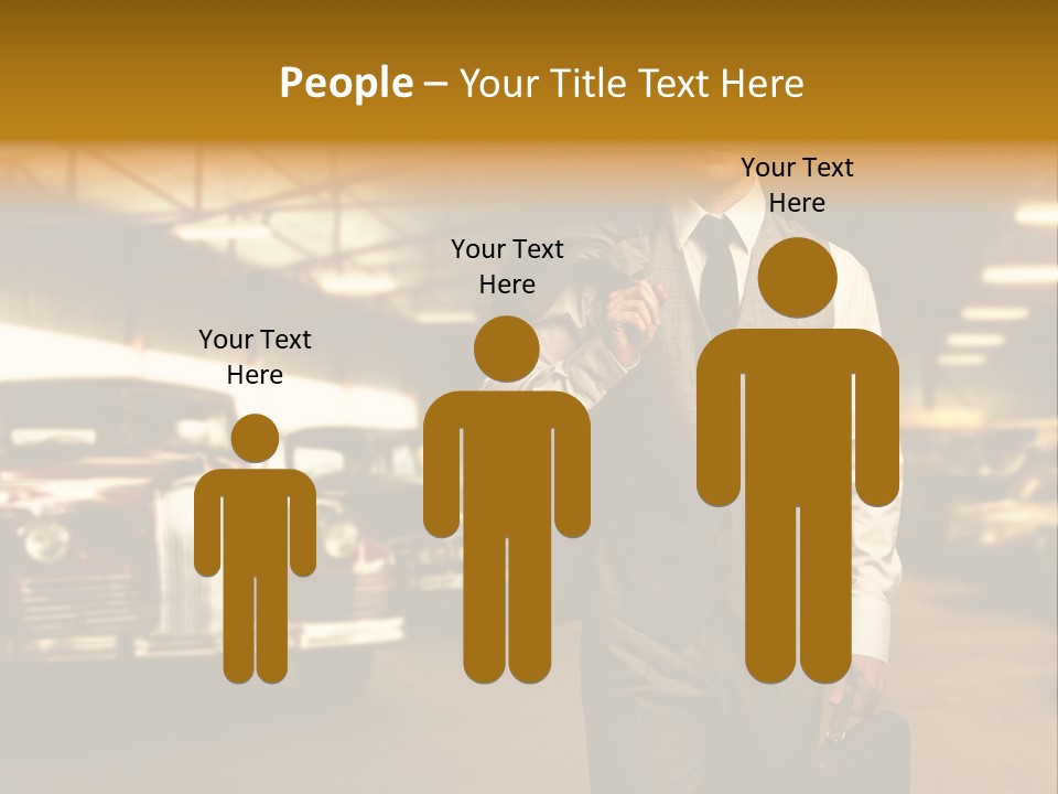 Businessman Boss Successful PowerPoint Template