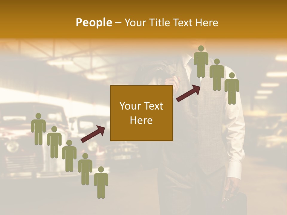 Businessman Boss Successful PowerPoint Template