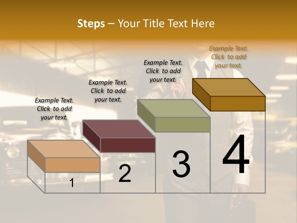 Businessman Boss Successful PowerPoint Template