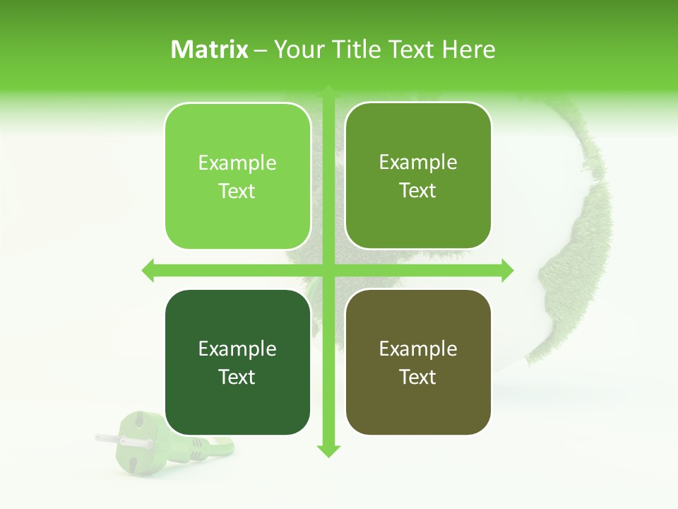 Globe Clean Solar PowerPoint Template