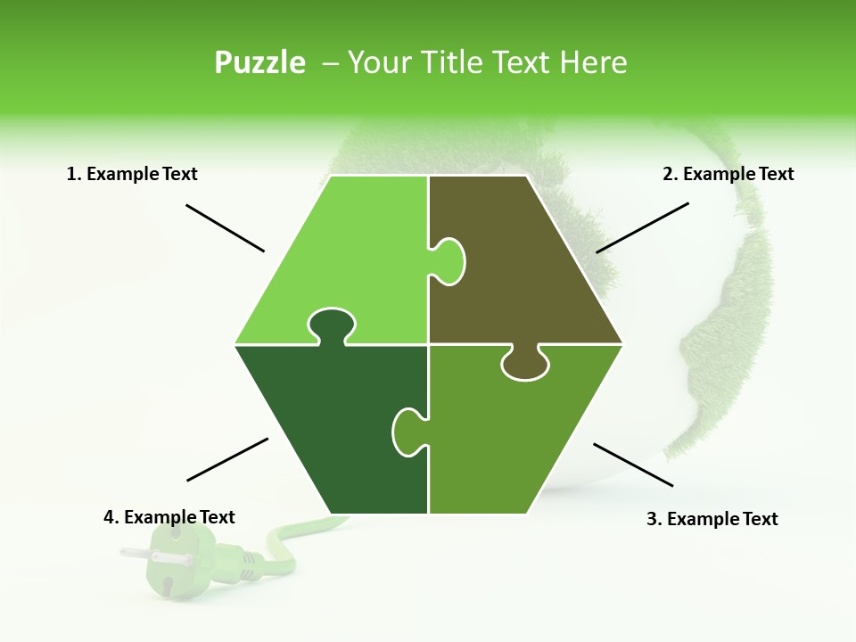 Globe Clean Solar PowerPoint Template