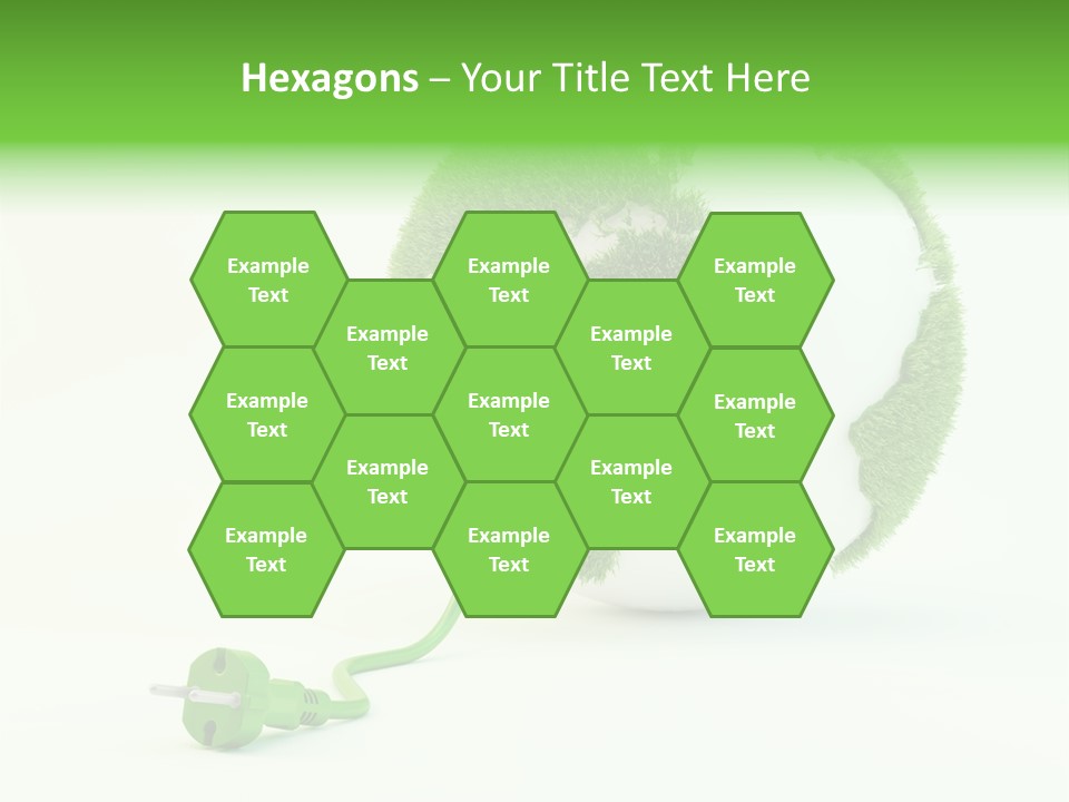 Globe Clean Solar PowerPoint Template