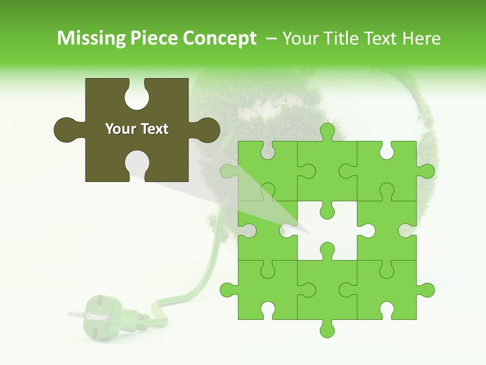 Globe Clean Solar PowerPoint Template