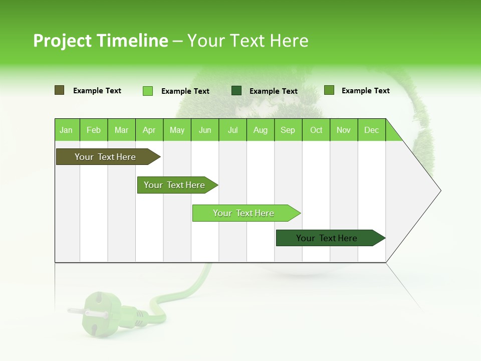 Globe Clean Solar PowerPoint Template