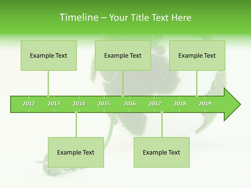 Globe Clean Solar PowerPoint Template