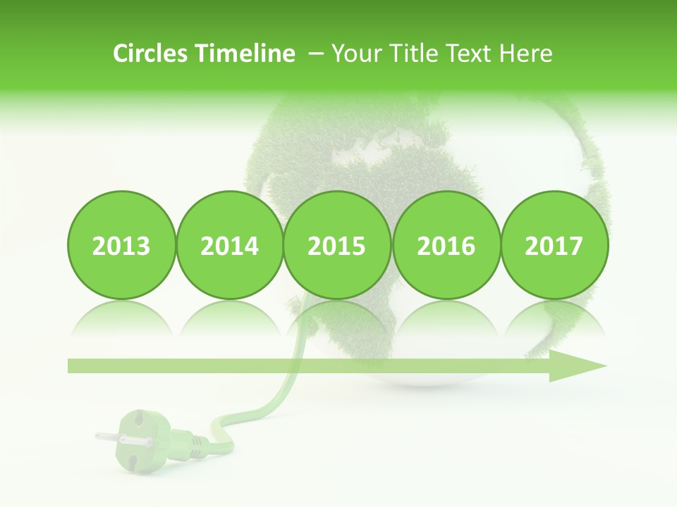 Globe Clean Solar PowerPoint Template