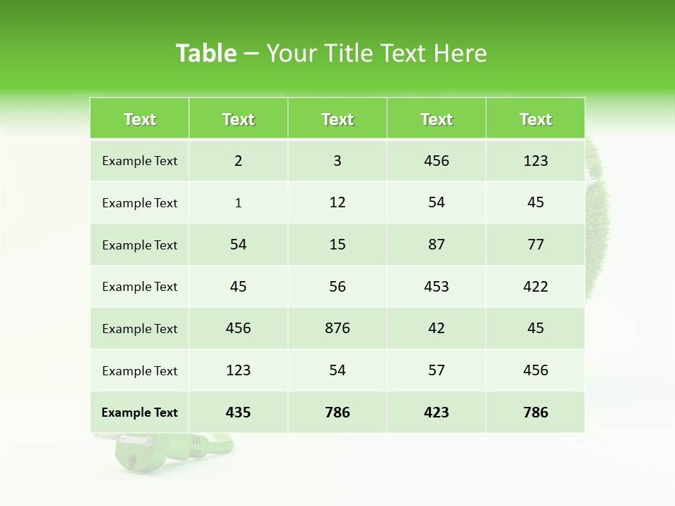 Globe Clean Solar PowerPoint Template