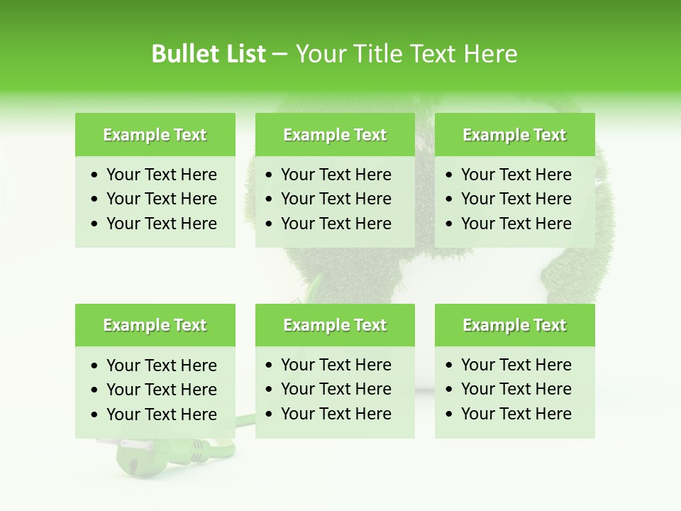 Globe Clean Solar PowerPoint Template