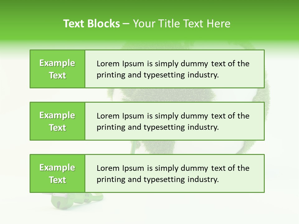 Globe Clean Solar PowerPoint Template