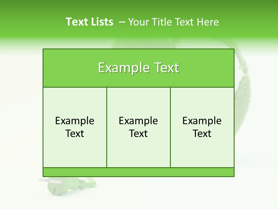 Globe Clean Solar PowerPoint Template