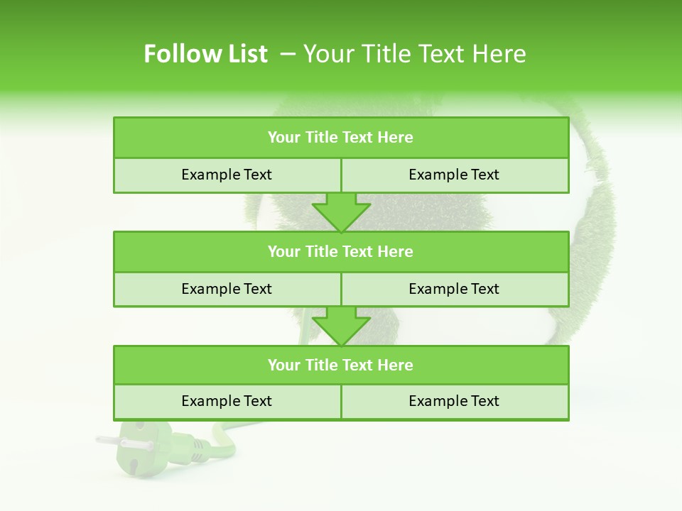 Globe Clean Solar PowerPoint Template