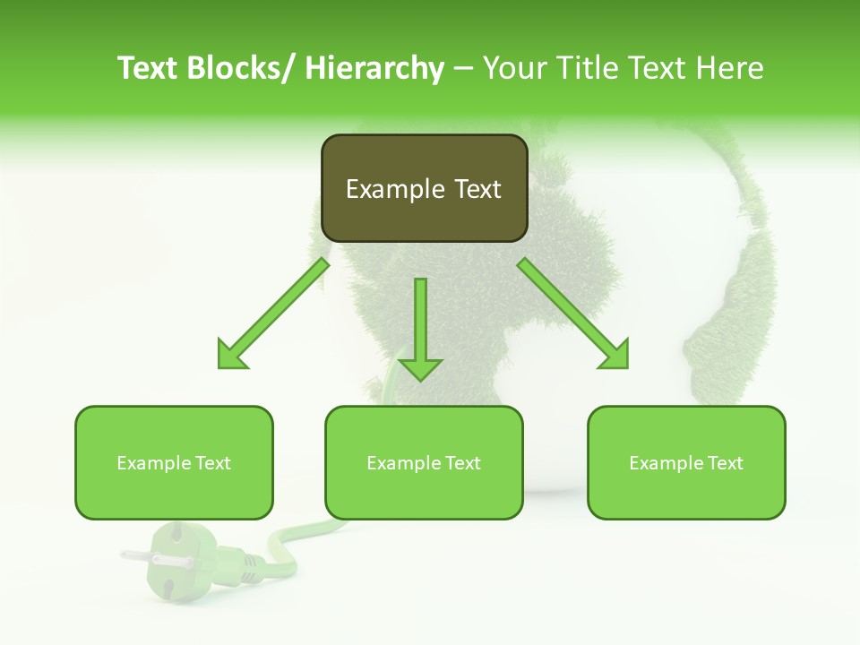 Globe Clean Solar PowerPoint Template