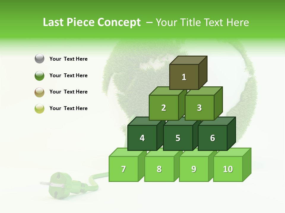 Globe Clean Solar PowerPoint Template