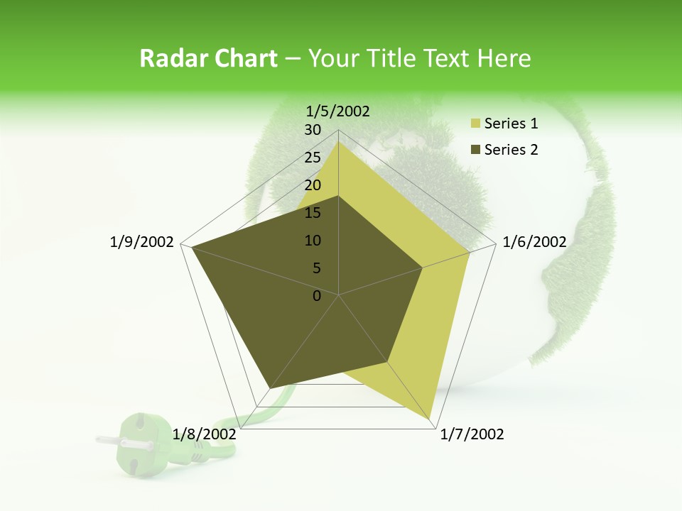 Globe Clean Solar PowerPoint Template