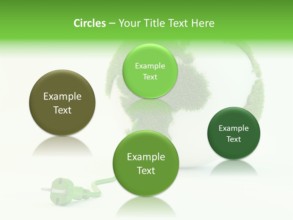 Globe Clean Solar PowerPoint Template