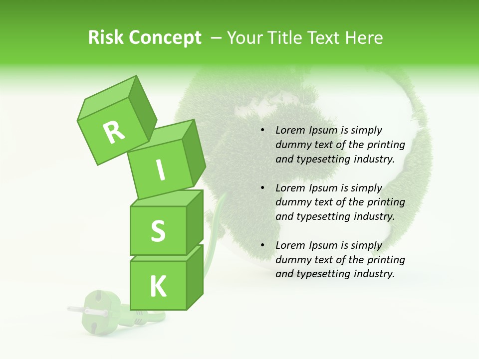 Globe Clean Solar PowerPoint Template