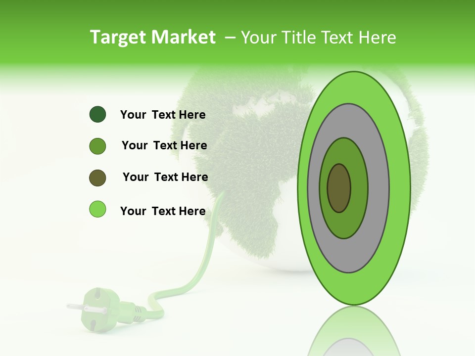 Globe Clean Solar PowerPoint Template