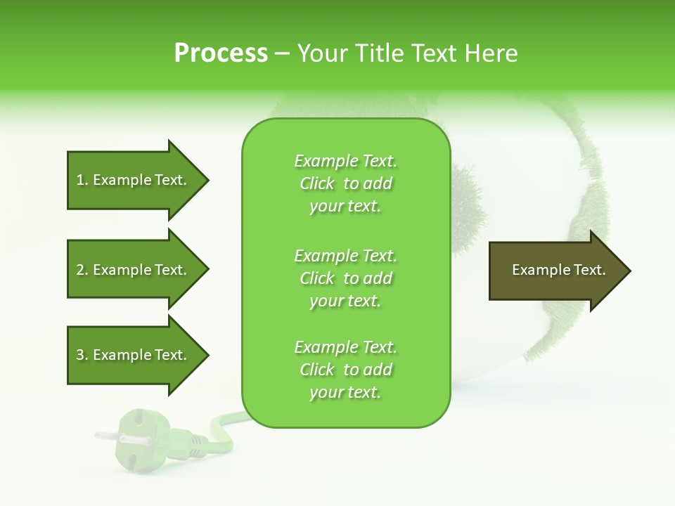 Globe Clean Solar PowerPoint Template