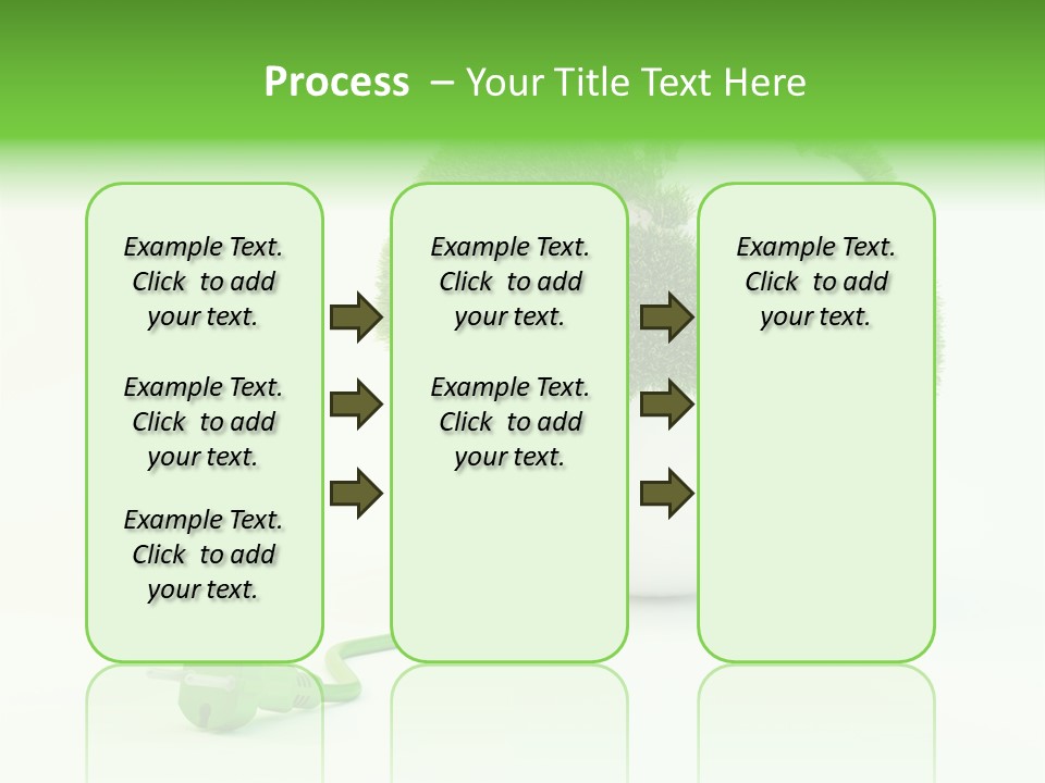 Globe Clean Solar PowerPoint Template
