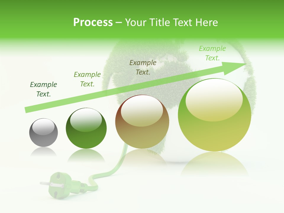 Globe Clean Solar PowerPoint Template