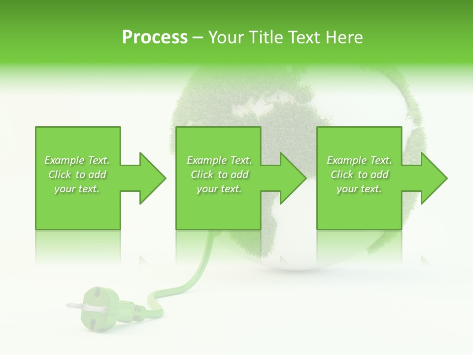 Globe Clean Solar PowerPoint Template