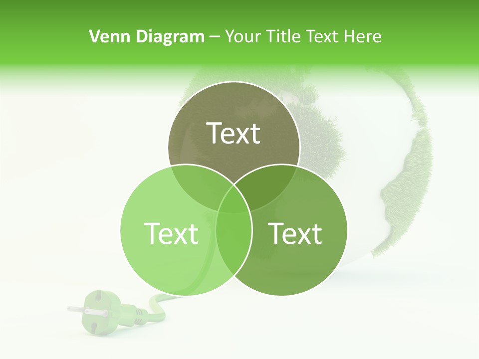 Globe Clean Solar PowerPoint Template