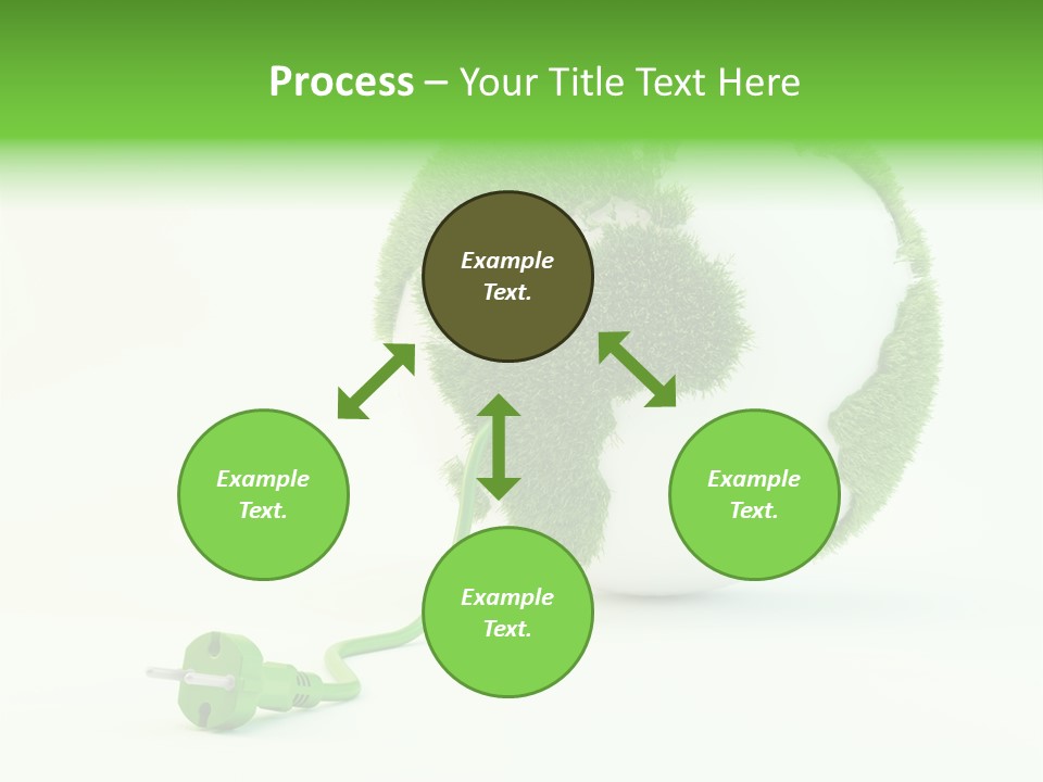 Globe Clean Solar PowerPoint Template