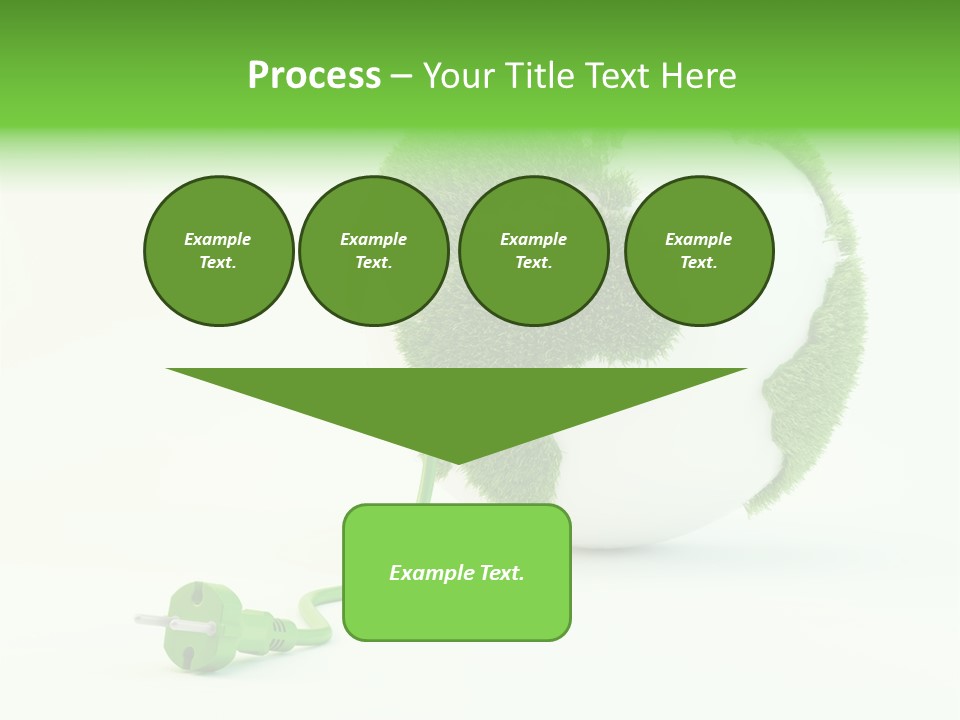 Globe Clean Solar PowerPoint Template