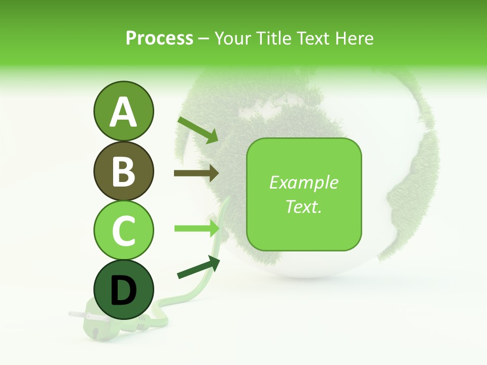 Globe Clean Solar PowerPoint Template