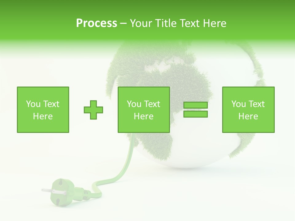 Globe Clean Solar PowerPoint Template
