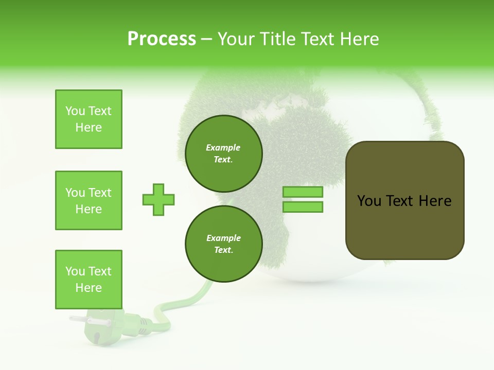 Globe Clean Solar PowerPoint Template