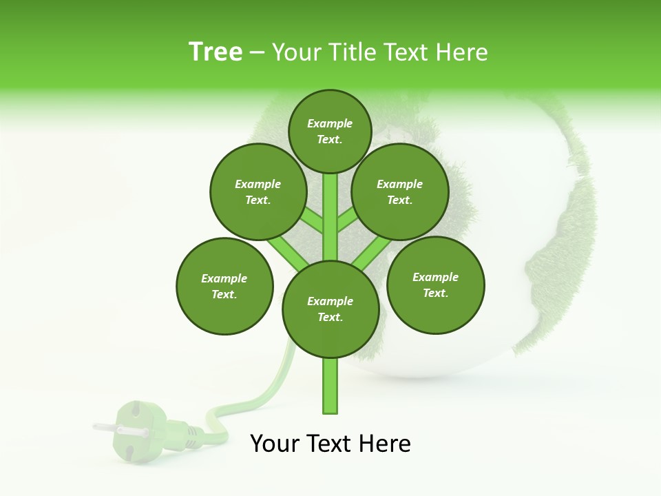 Globe Clean Solar PowerPoint Template