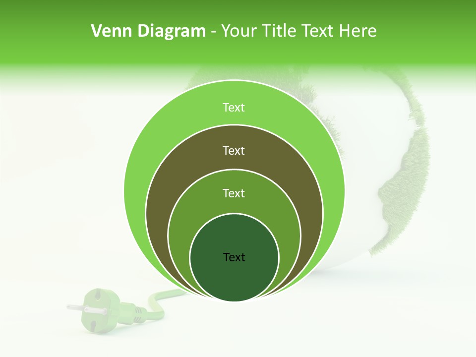 Globe Clean Solar PowerPoint Template