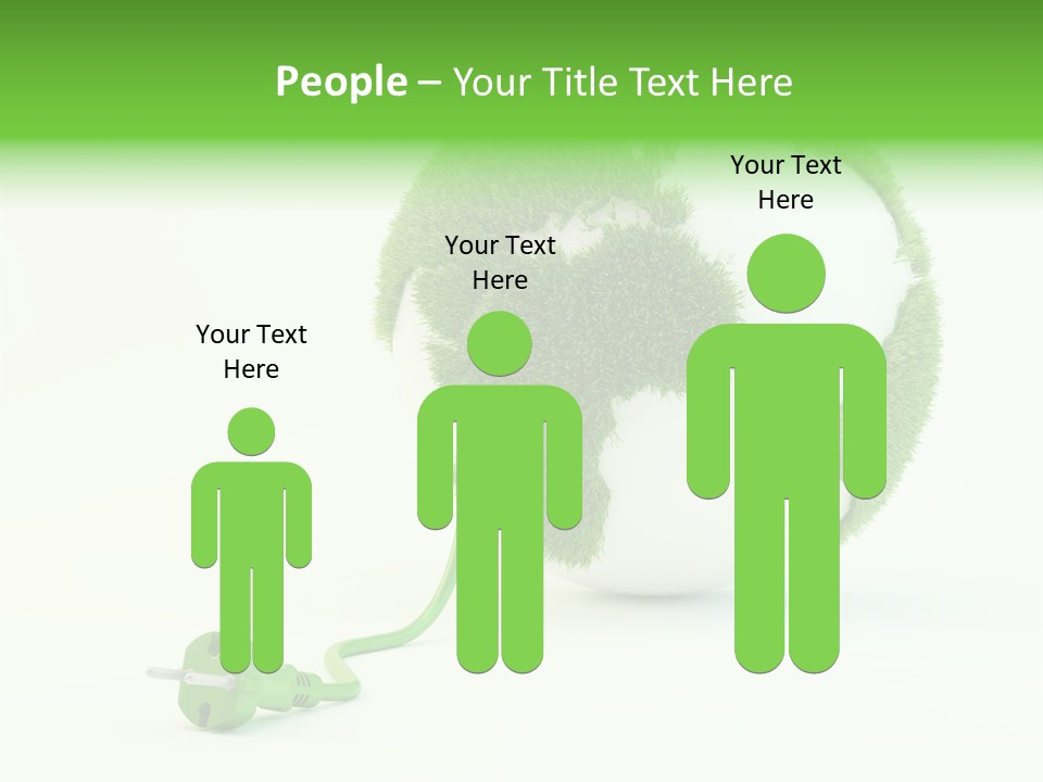 Globe Clean Solar PowerPoint Template