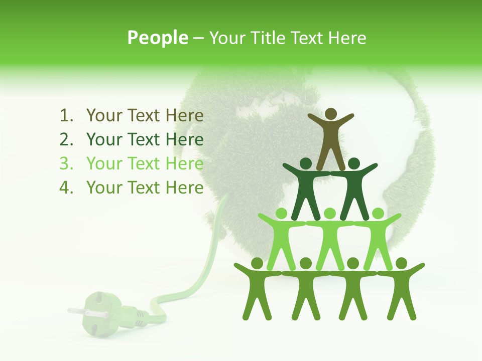 Globe Clean Solar PowerPoint Template