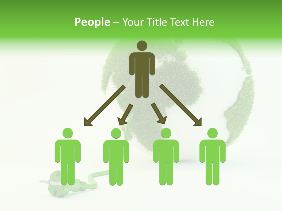 Globe Clean Solar PowerPoint Template